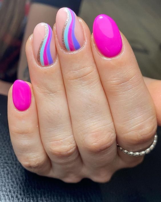 summer classy short nail designs 