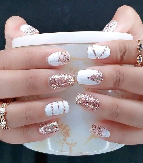 summer classy short nail designs 