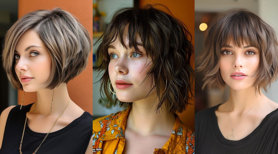 20 Short Butterfly Haircut With Bangs