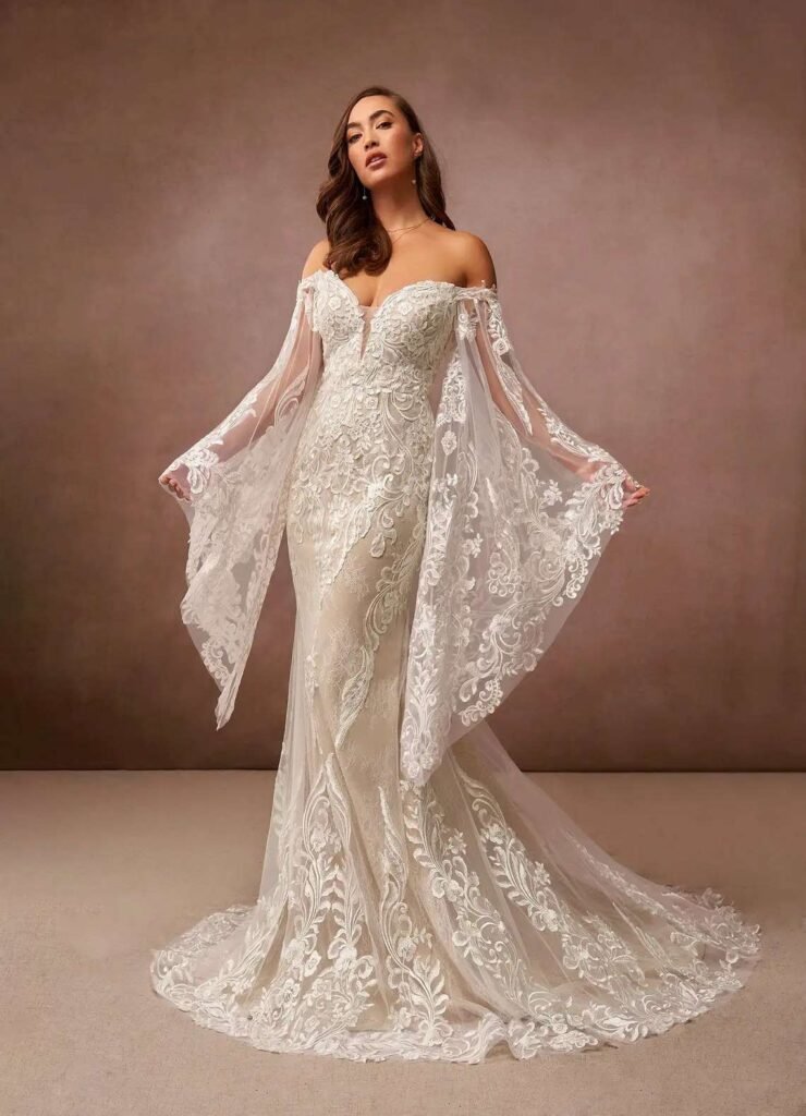 types of wedding dress sleeves 