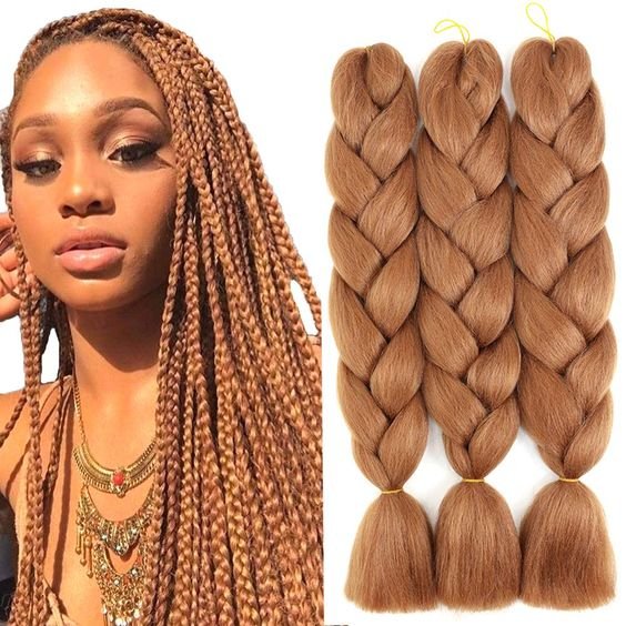 brown braiding hair colors