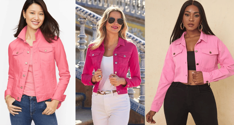 What colors Go With A Pink Denim Jacket?